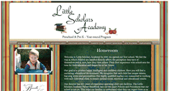 Desktop Screenshot of littlescholarsacademy.com